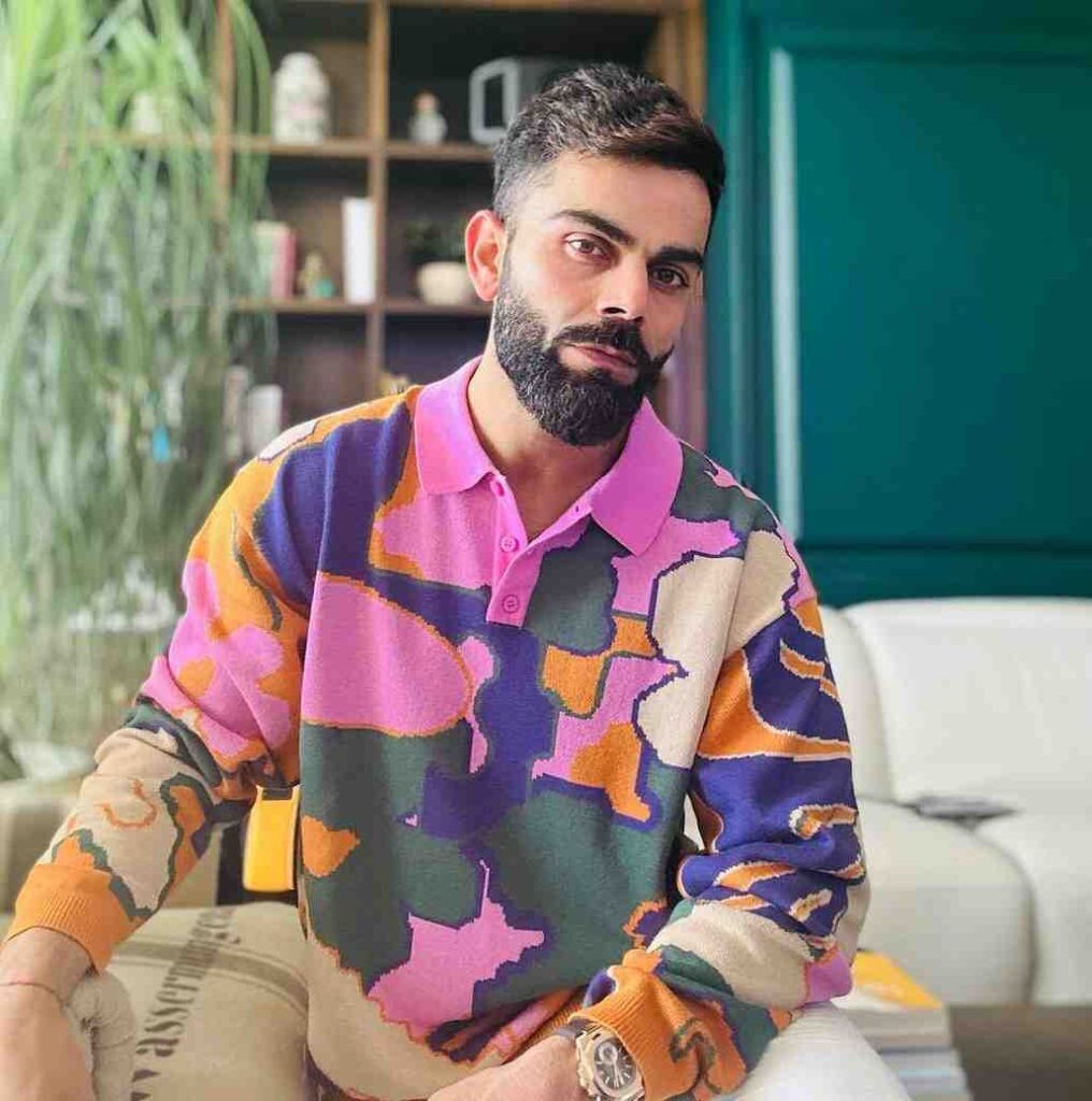 virat kohli hairstyle 2023