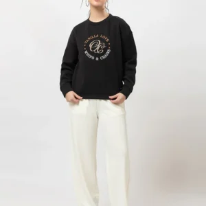 Women's Graphic Crew-Neck Sweatshirt